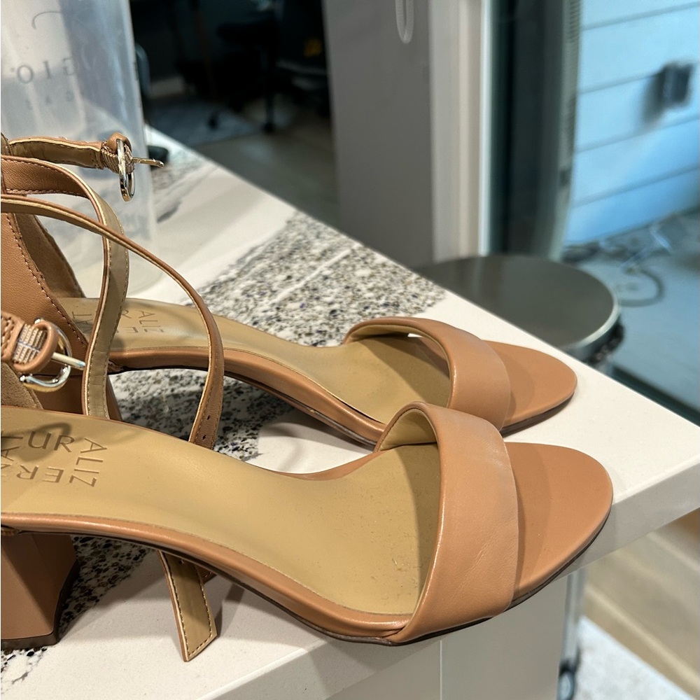 Naturalizer Vera dress sandals, I believe the color is opal